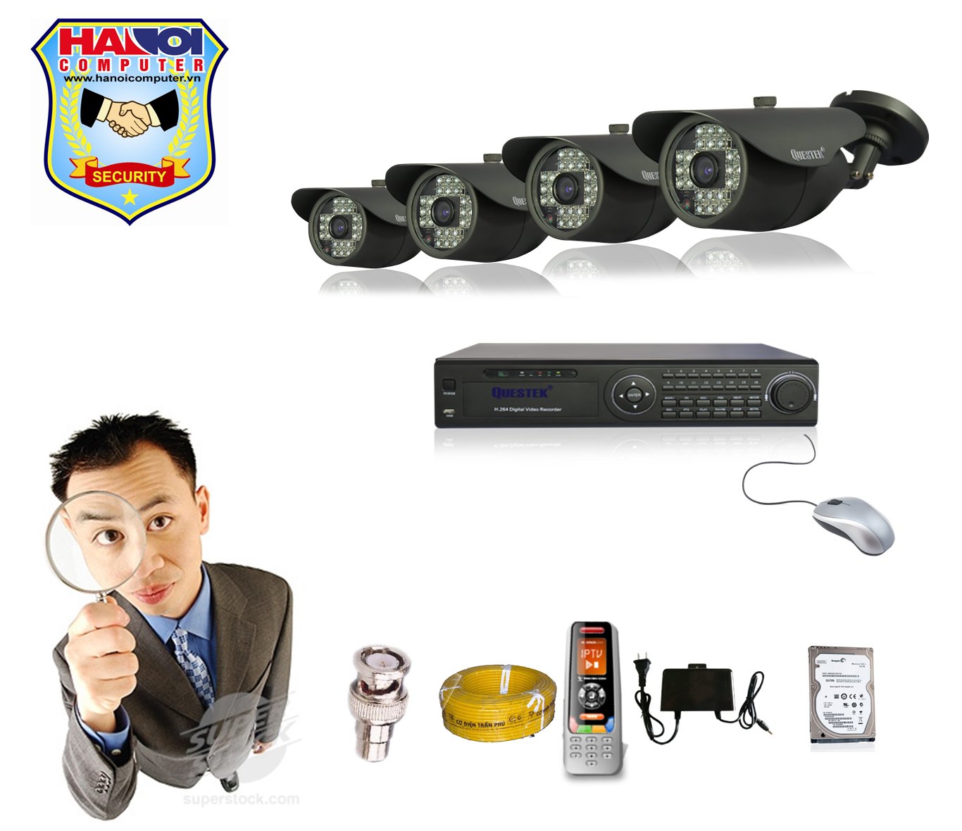 Gói lắp đặt Camera Nhà trẻ mẫu giáo