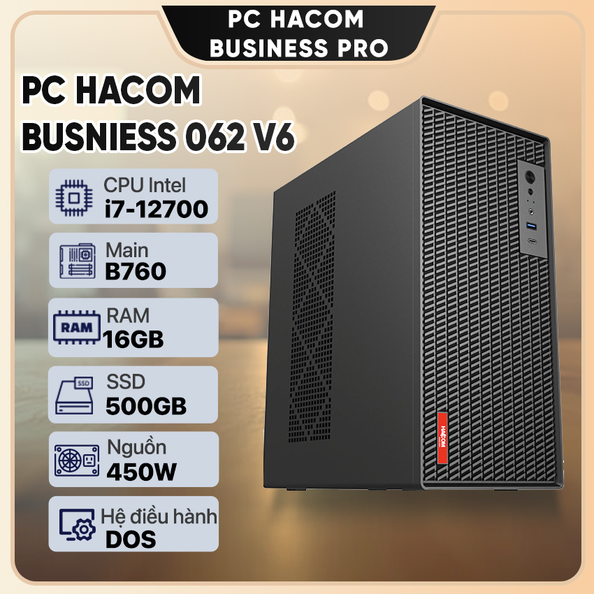 PC Vi tính A – Z BUSSNIESS 062 V6 ( Intel i7 12700/16GB RAM/500 GB SSD )