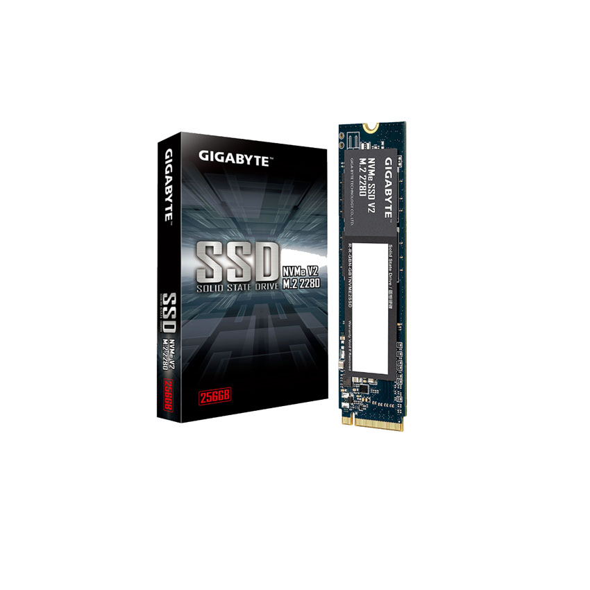 Ổ cứng SSD Gigabyte V2 256GB – M.2 2280 PCIe Gen 3×4 (Đọc 3200MB/s, Ghi 1200MB/s) – (9JSE5N256-00)