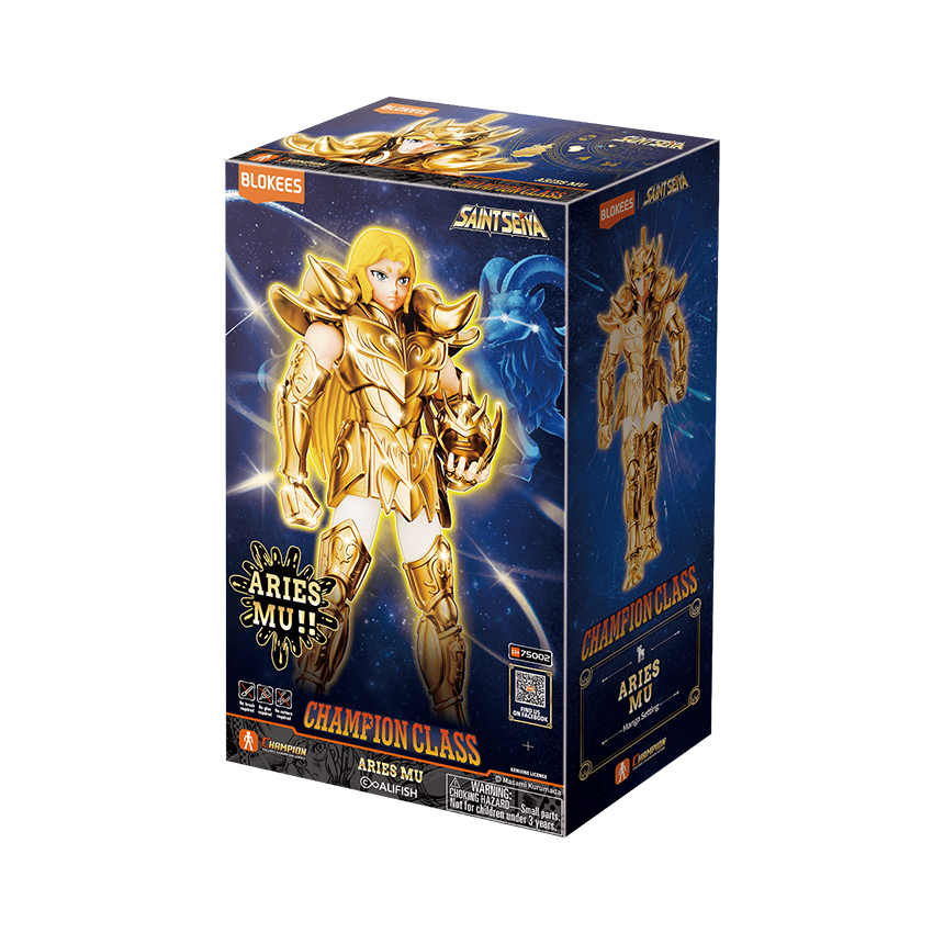 Mô hình Blokees Saint Seiya 75002 -Saint Seiya-ChampionClass(cc)01-Aries Mu (810181530704)