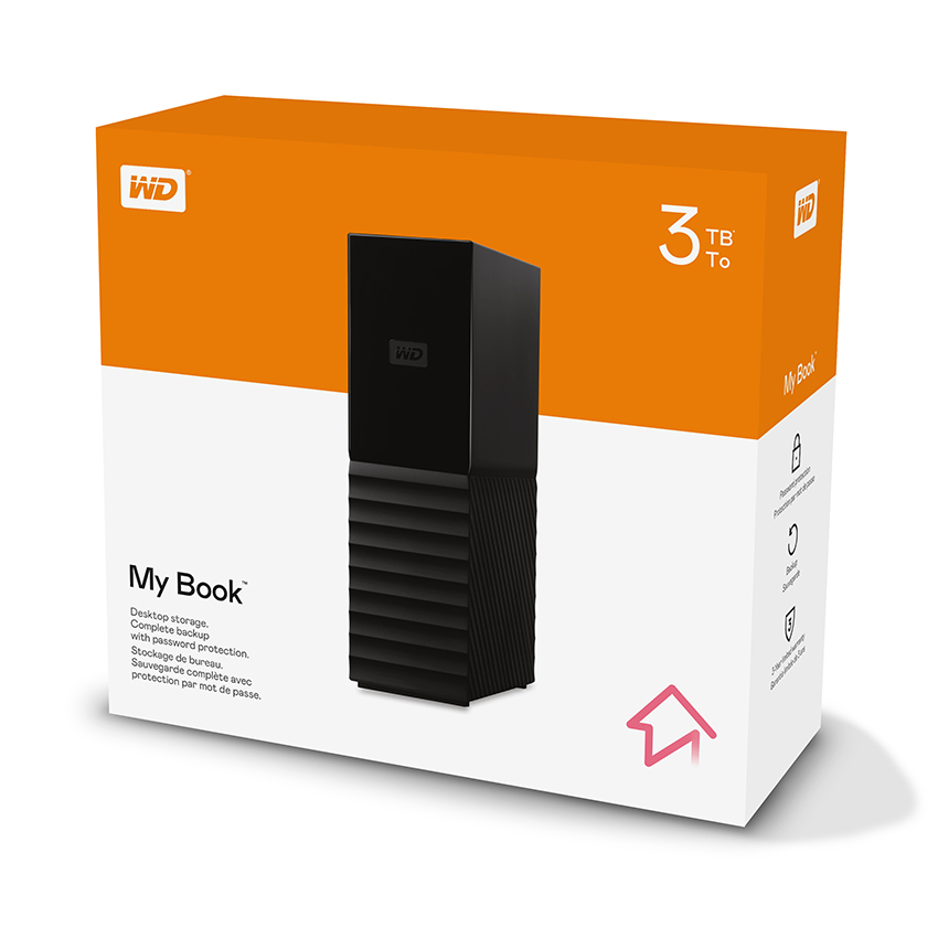 Ổ Cứng Di Động WD My Book 3TB 3.5 inch USB 3.0