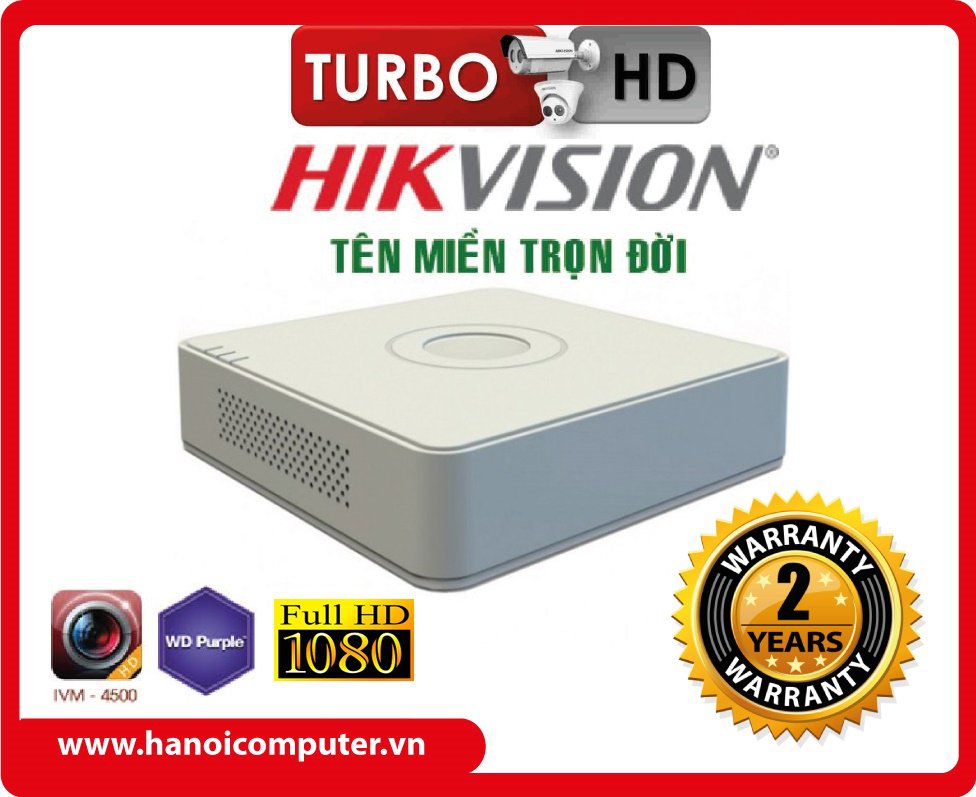 Đầu ghi 16 kênh TVI Hikvision DS-7116HQHI-F1/N