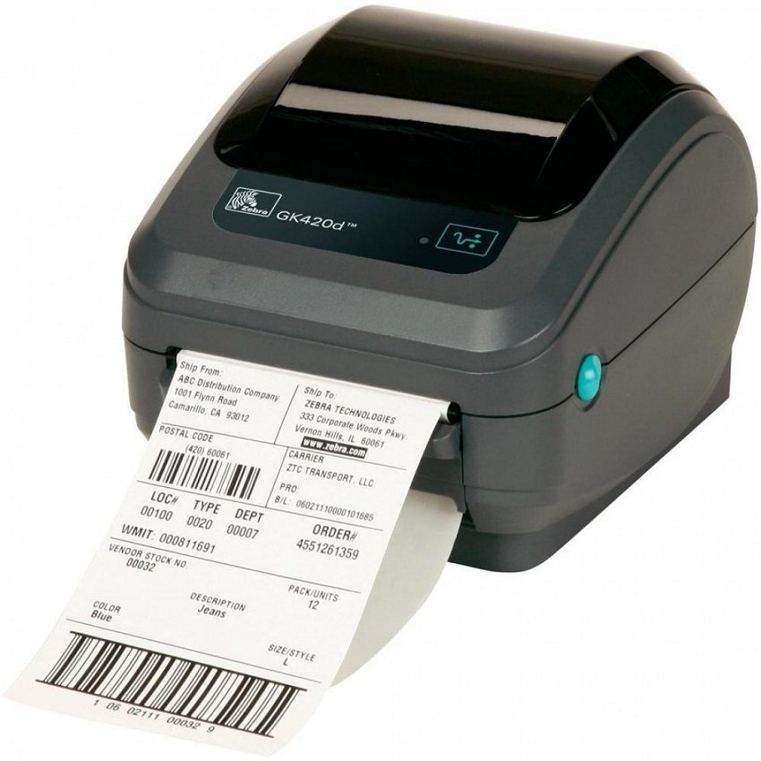 Máy in mã vạch Zebra GK420D – USA
