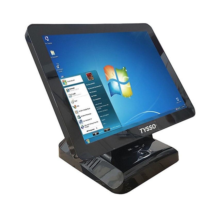 Máy bán hàng POS TYSSO 1400 i3/4GB/120GB SSD/15″ Touch/Windows 7