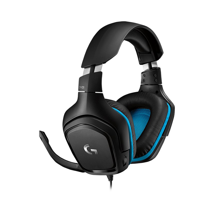 Tai nghe Logitech G431 7.1 Surround Sound Gaming Headset – Hàng cũ xước (Tray)