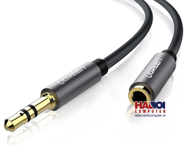 Cáp Audio 3.5mm nối dài 1m Ugreen 10592 cao cấp