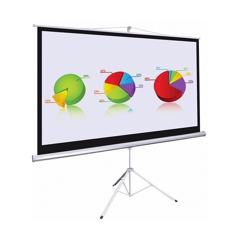 Màn chiếu 3 chân Prima TEB-60S ( 1m52 x 1m52 ) – 84 inch