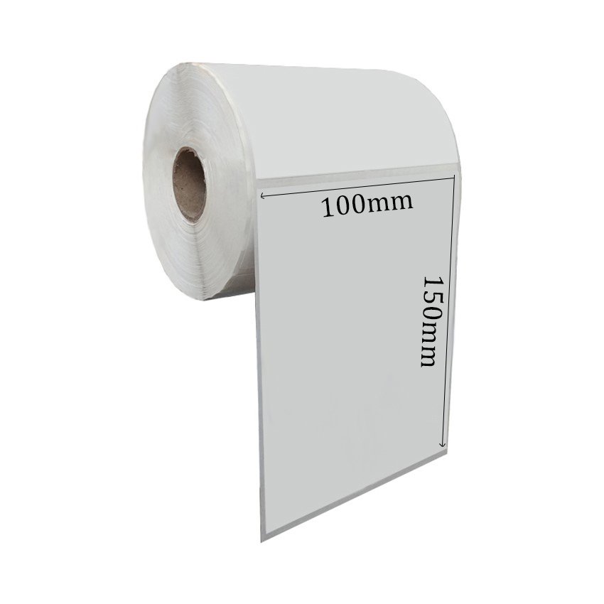 Giấy decal nhiệt 100x150x50m ( 1 tem 1 hàng ) - Tem Shoppe
