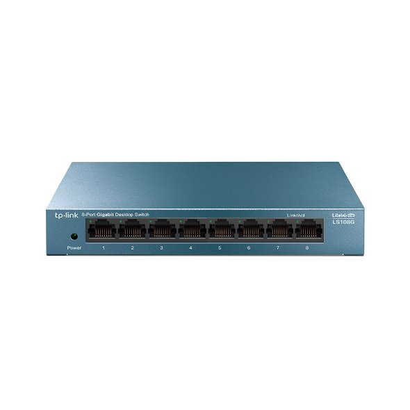 Switch TP-Link LS108G (8 cổng RJ45 10/100/1000Mbps – Vỏ kim loại)