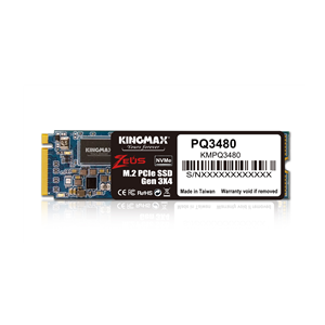 Ổ Cứng SSD KINGMAX Zeus PQ3480 256GB – M.2 2280 PCIe Gen3 x4 (Đọc 2250MB/s – Ghi 1200MB/s) – (KMAXPQ3480256G)