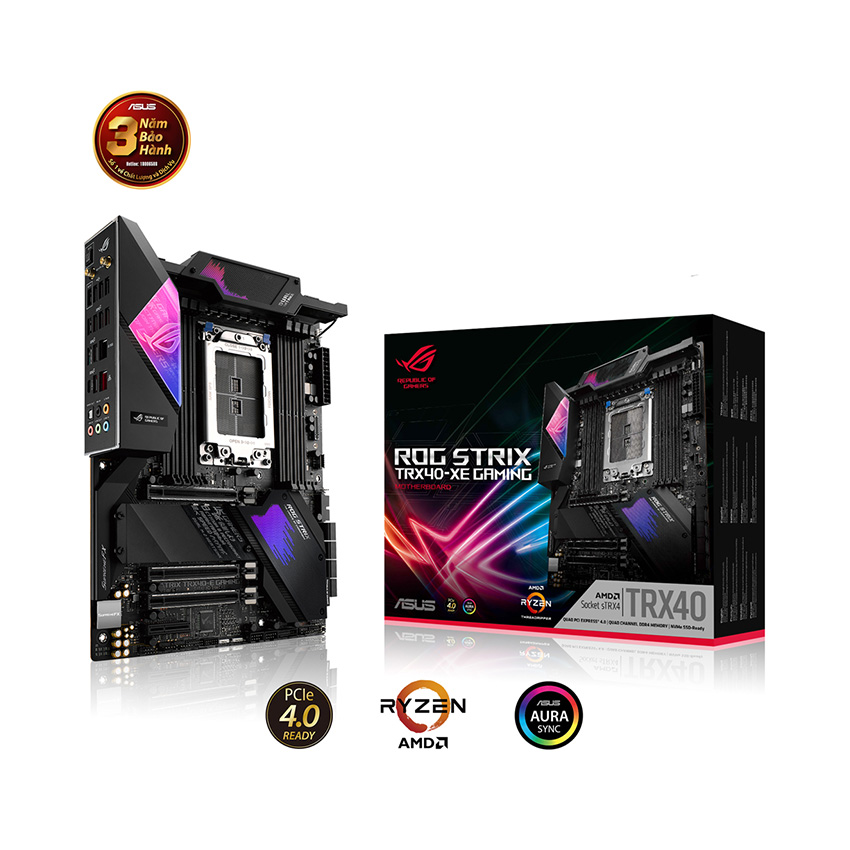 Mainboard ASUS TRX40-XE GAMING (AMD TRX40, Socket sTRX4, ATX, 8 khe RAM DDR4)