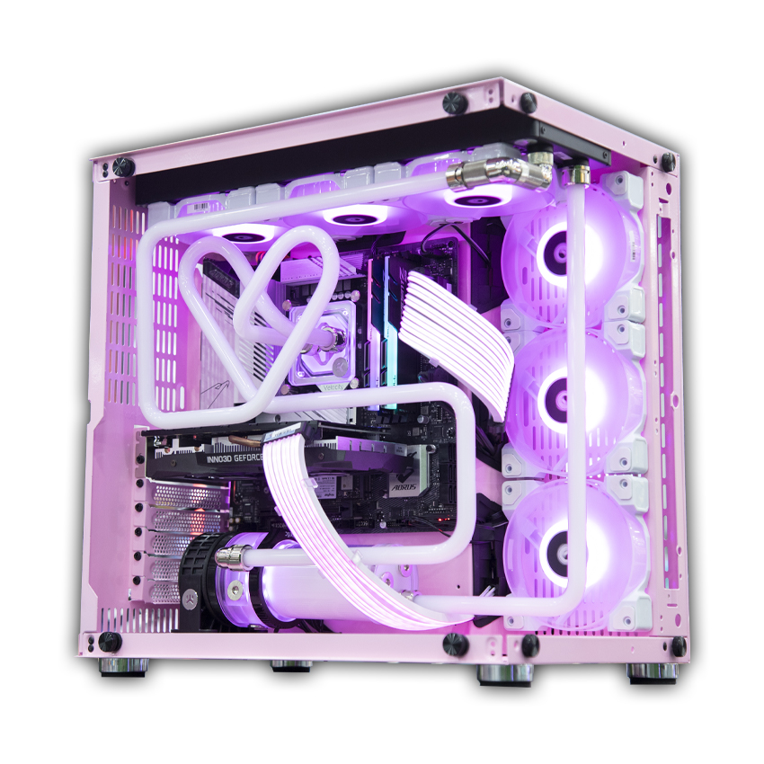 Trọn bộ tản nhiệt nước PC Xigmatek Aquarius Plus – Pink – HT-122 (Lắp ráp theo yêu cầu)