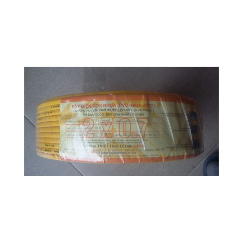 Dây điện Lioa 2 x 0.7mm