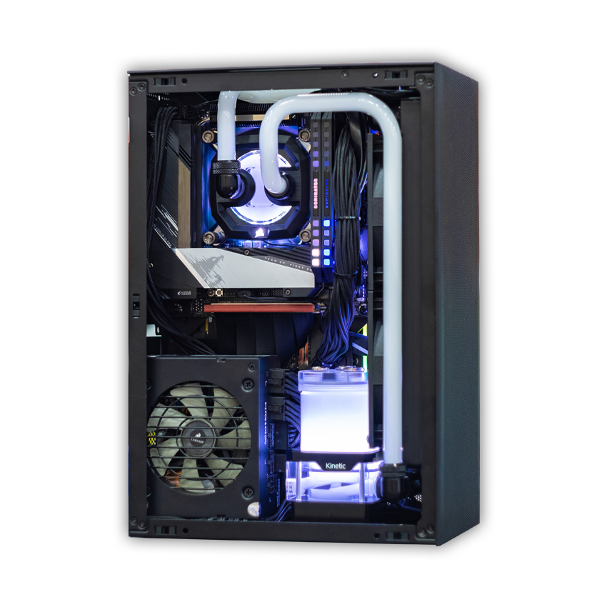 Trọn bộ tản nhiệt nước PC Meshlicious – HT-130 (Lắp ráp theo yêu cầu)