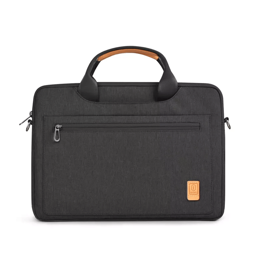 Cặp Laptop chống sốc WiWu Pioneer Handbag (Shoulder) 14 inch màu đen