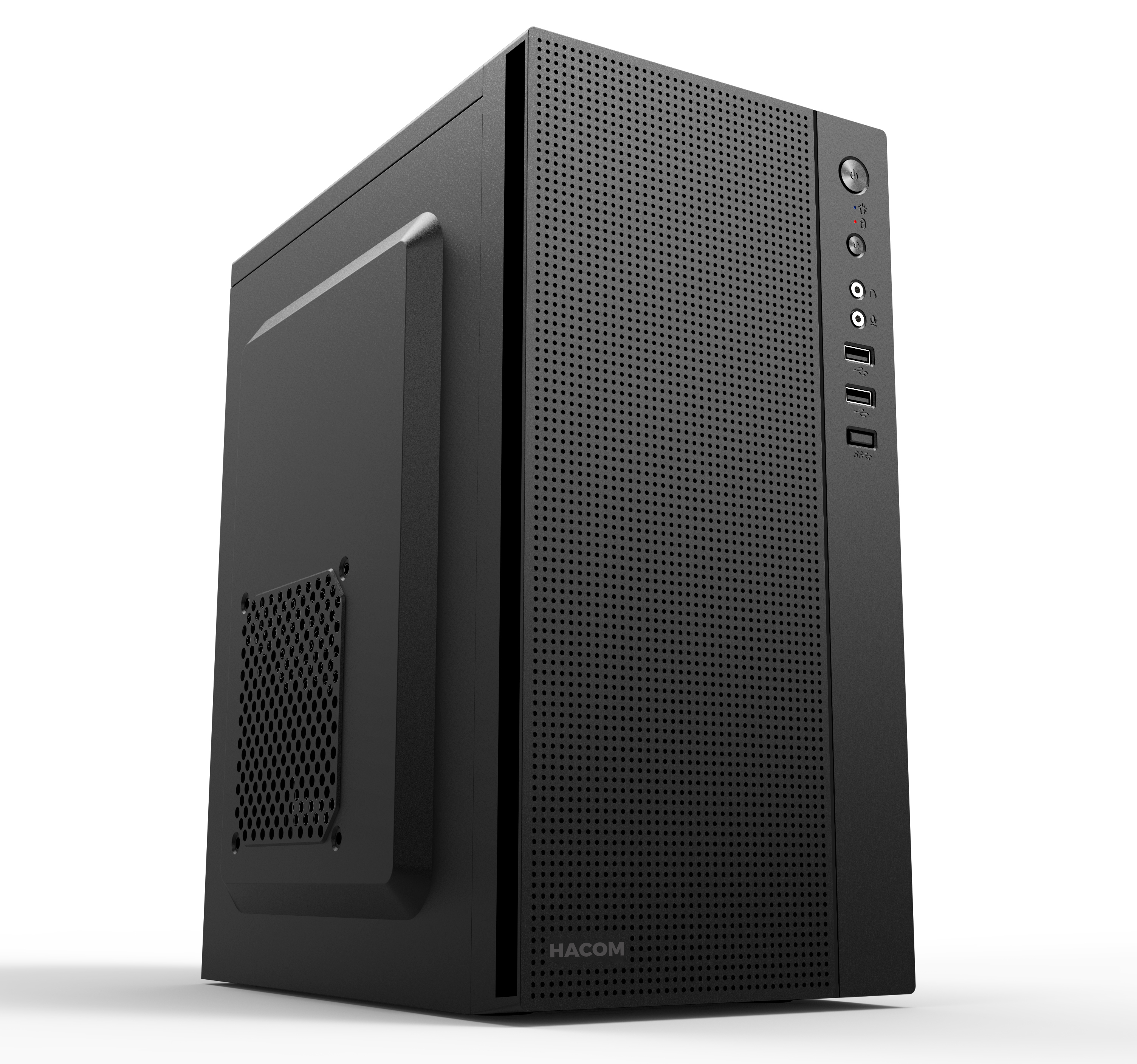 Vỏ Case máy tính Vi tính A – Z BUSINESS (Mini Tower/Màu Đen/ USB 3.0 x1)