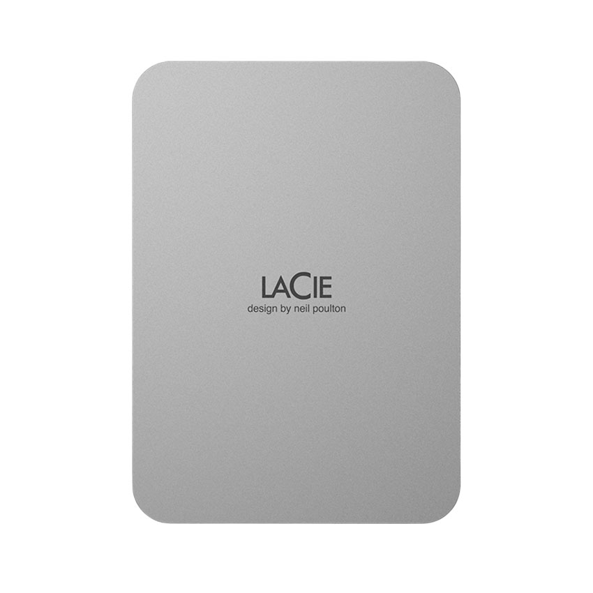 Ổ cứng di động 2TB USB-C USB 3.2 Gen1 LaCie Munich Mobile Drive Màu Bạc – STLP2000400