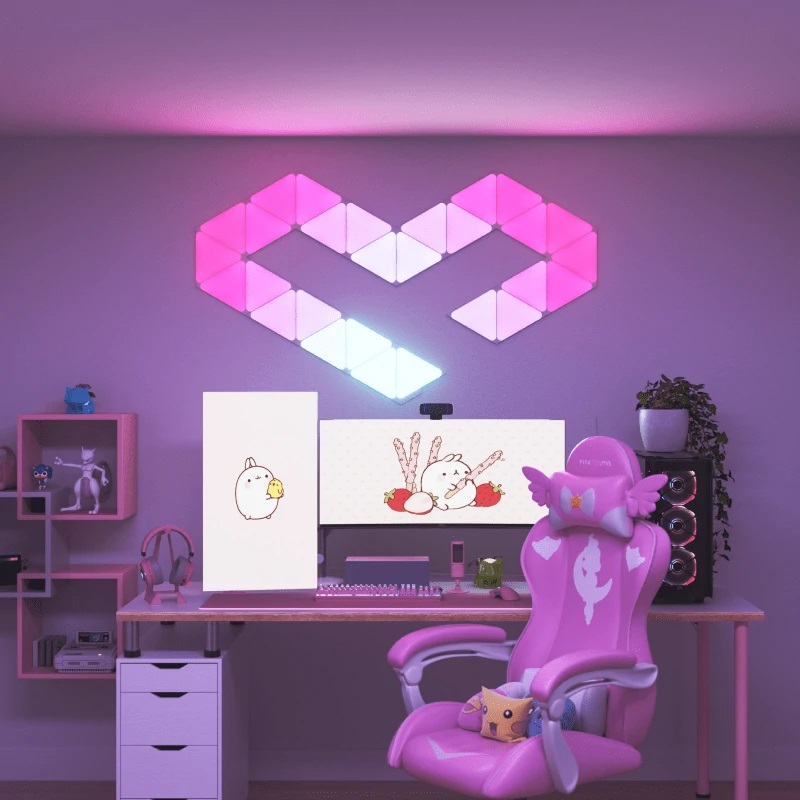 Bộ mở rộng cho Nanoleaf Triangles - Hình tam giác - 3 miếng - Màu trắng