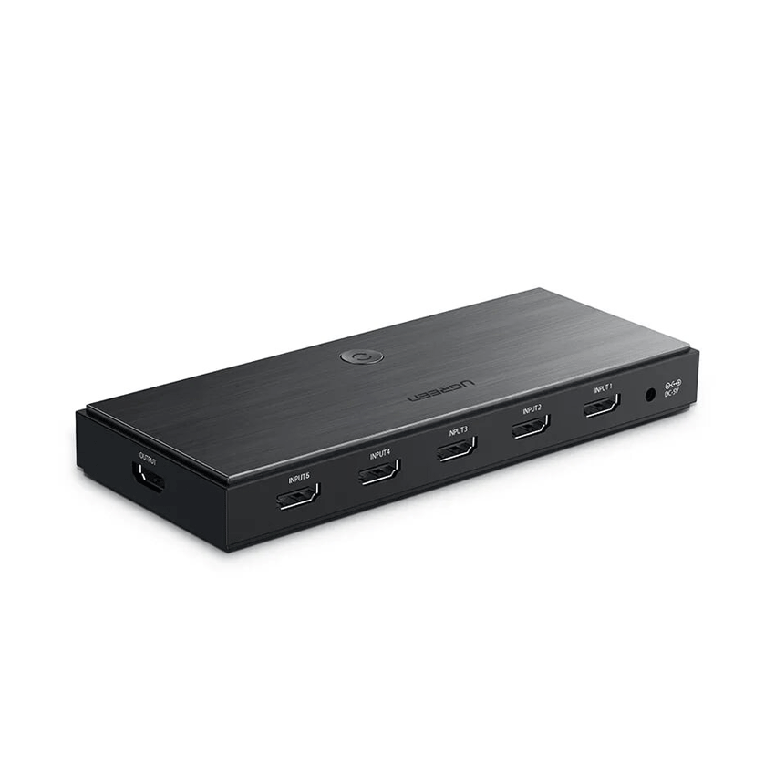 Bộ gộp HDMI 2.0 Ugreen 50710 5 vào 1 hỗ trợ 4kx2k/60Hz