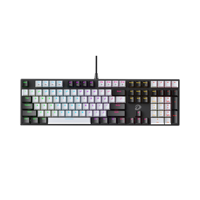 Bàn phím quang cơ Dareu EK810X Black (Blue switch)