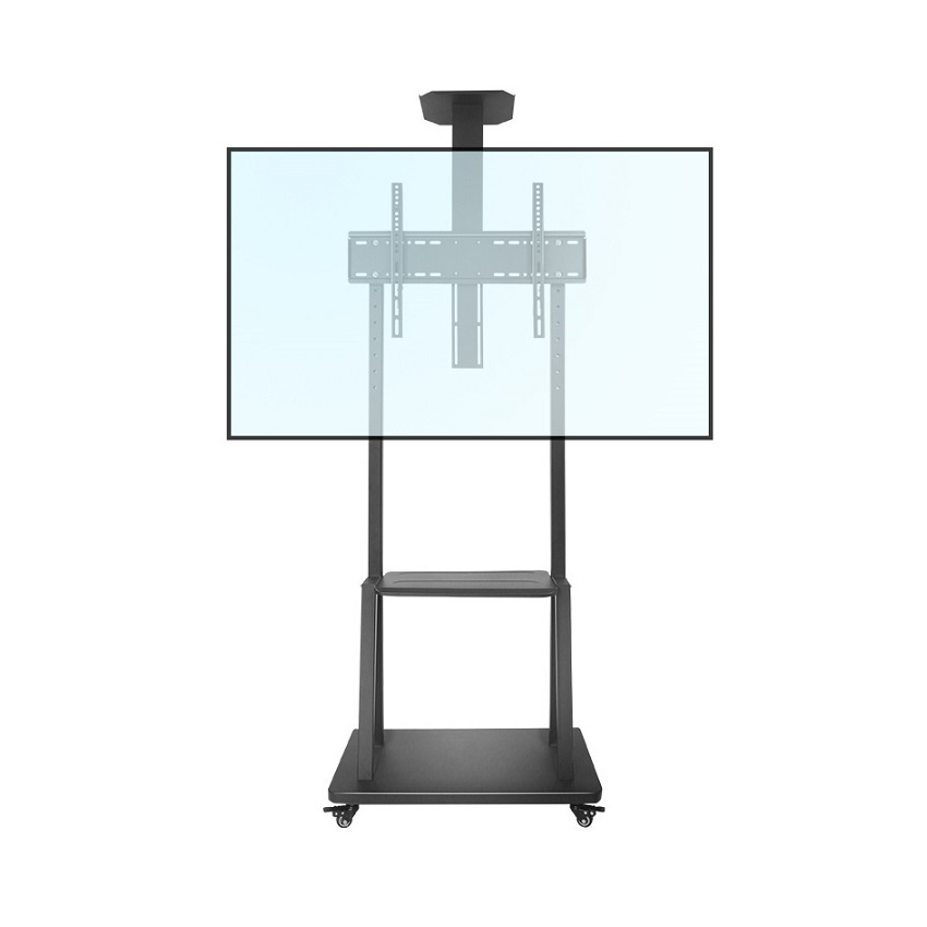 Giá treo cột Tivi di động 1700 (Có chân đế gắn Camera)
