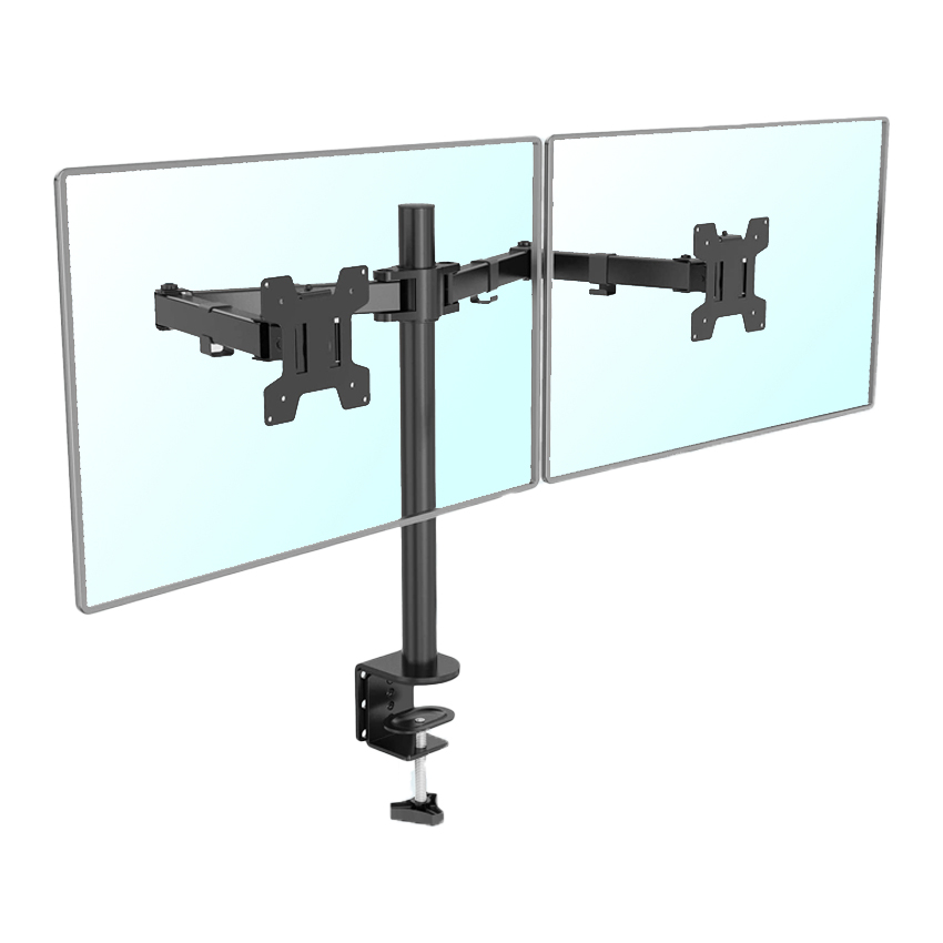 Giá treo 2 màn hình gắn bàn EZ2 (10 inch – 27 inch)