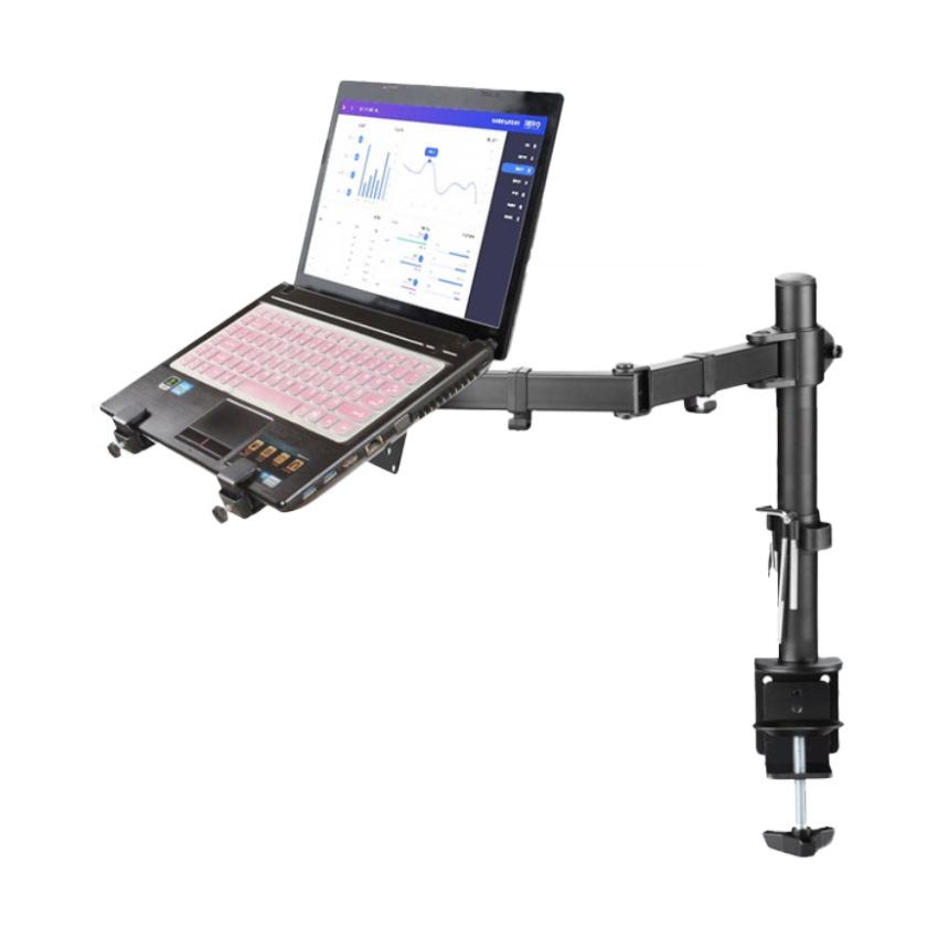 Combo Giá Treo Màn Hình Ergotek EZ1 - Kẹp Đỡ Laptop Ergotek EP9 (10-19inch)