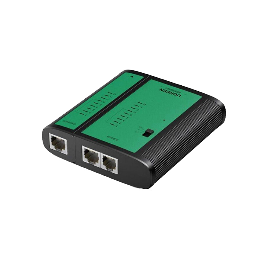 Máy test tín hiệu RJ11, RJ45 dây mạng, dây điện thoại Network Cabe Tester Ugreen 10950