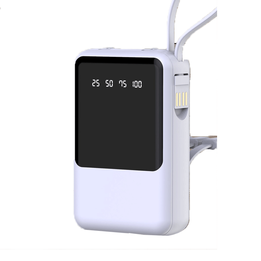 Pin sạc dự phòng AKUS DP150 – 10.000 mAh – Màu trắng