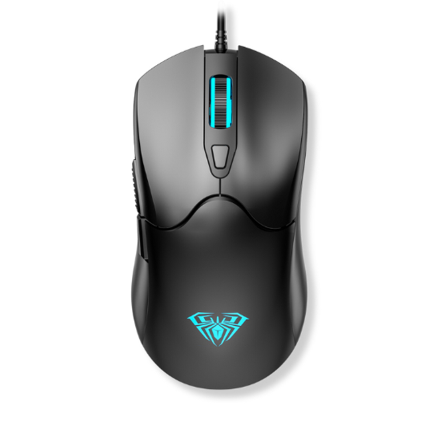 Chuột gaming có dây Aula S13 màu đen