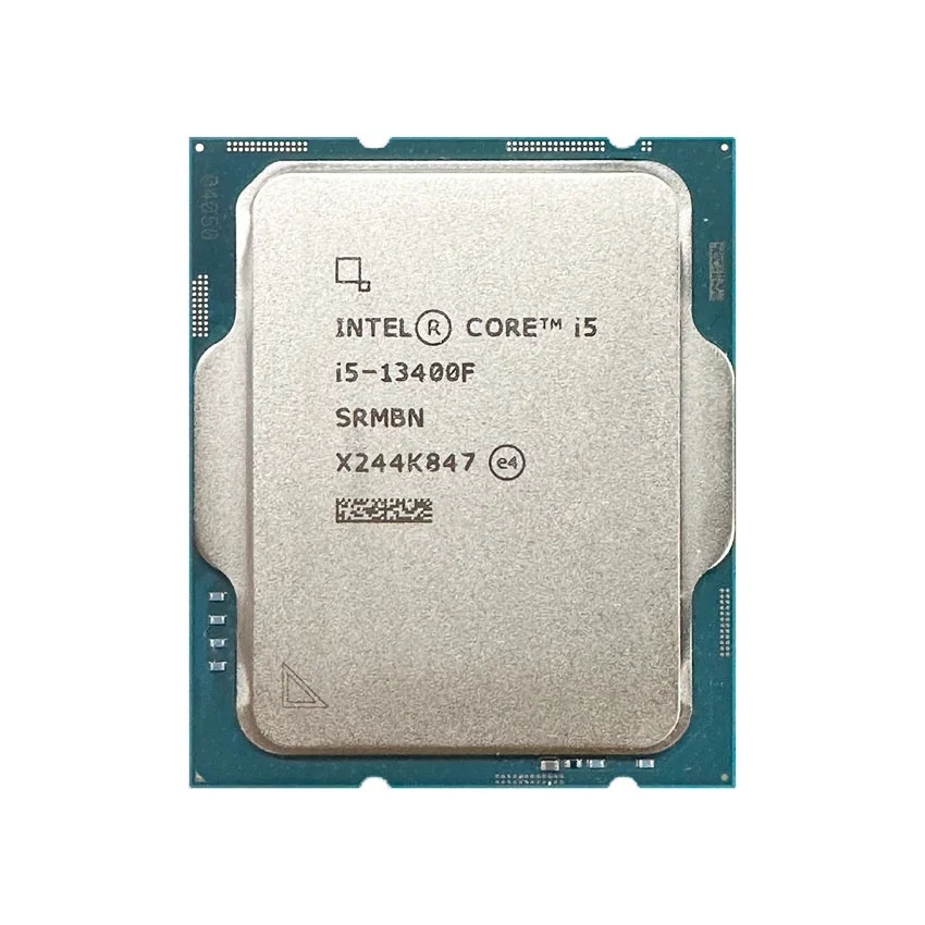 CPU Intel Core i5-13400F TRAY NEW (Up to 4.6GHz, 10 Nhân 16 Luồng, 20MB Cache, 65W) – Socket Intel LGA 1700/Raptor Lake)