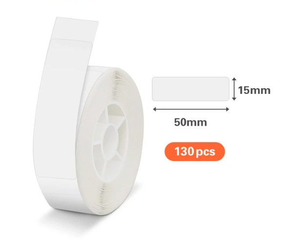 Giấy decal nhiệt 50x15mm ( 130 tem )