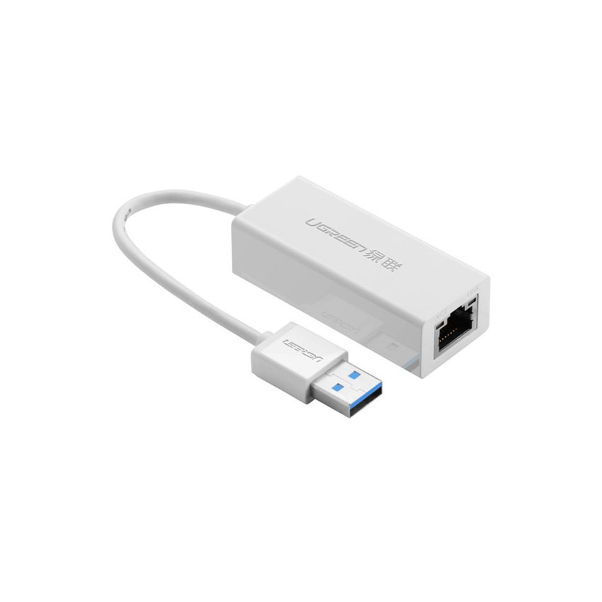 Cáp chuyển USB 3.0 to Lan Ugreen 20255 Hỗ trợ 10/100/1000Mbps