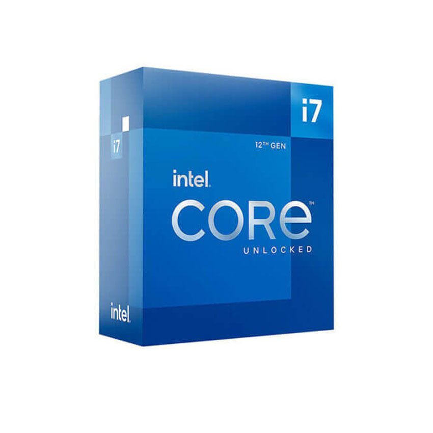 CPU Intel Core i7-12700K BOX NK (3.8GHz turbo Up to 5.0GHz, 12 Nhân 20 Luồng, 25MB Cache, 125W) – Socket Intel LGA 1700/Alder Lake)