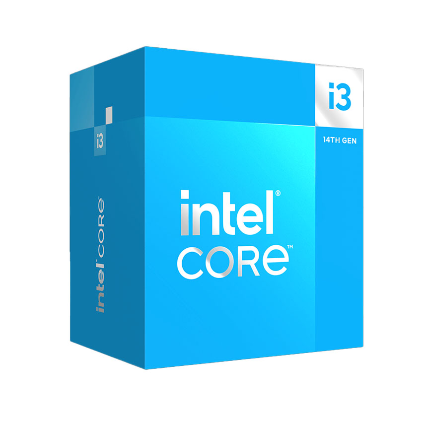 CPU Intel Core i3-14100 (UP TO 4.7GHZ, 4 NHÂN 8 LUỒNG, 12MB CACHE, 60W) – SOCKET INTEL LGA 1700/RAPTOR LAKE