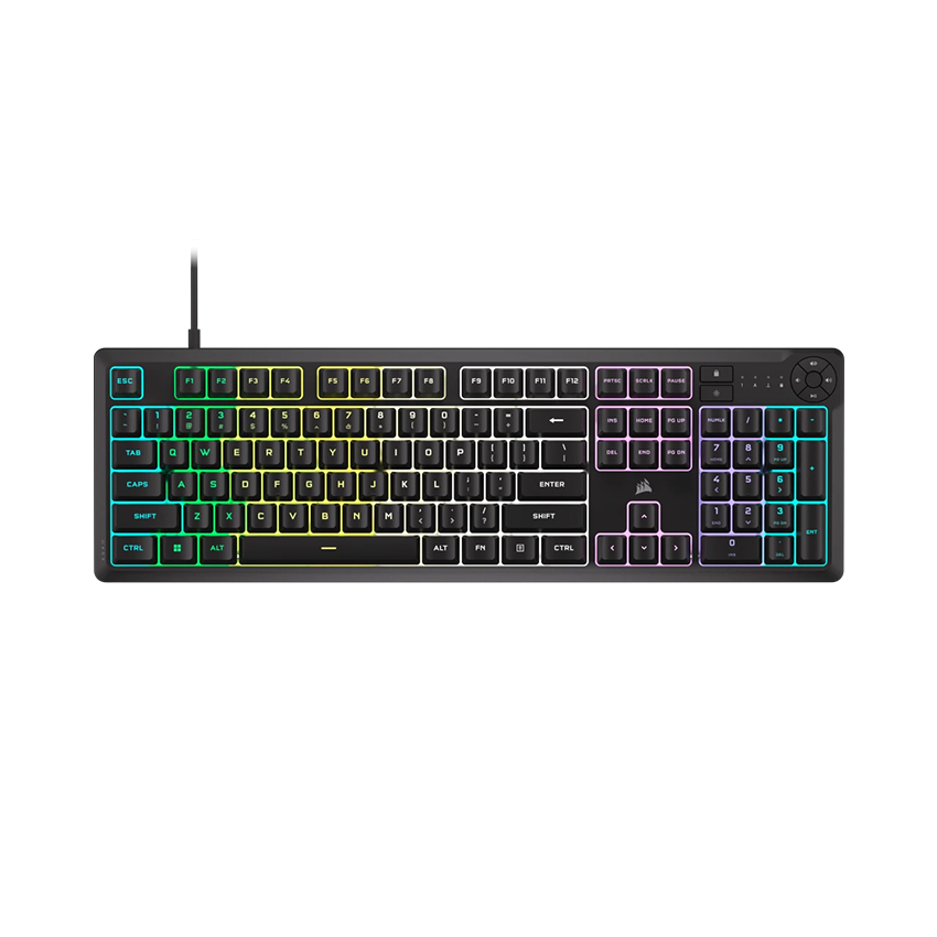 Bàn phím gaming Corsair K55 CORE RGB _ CH-9226C65-NA