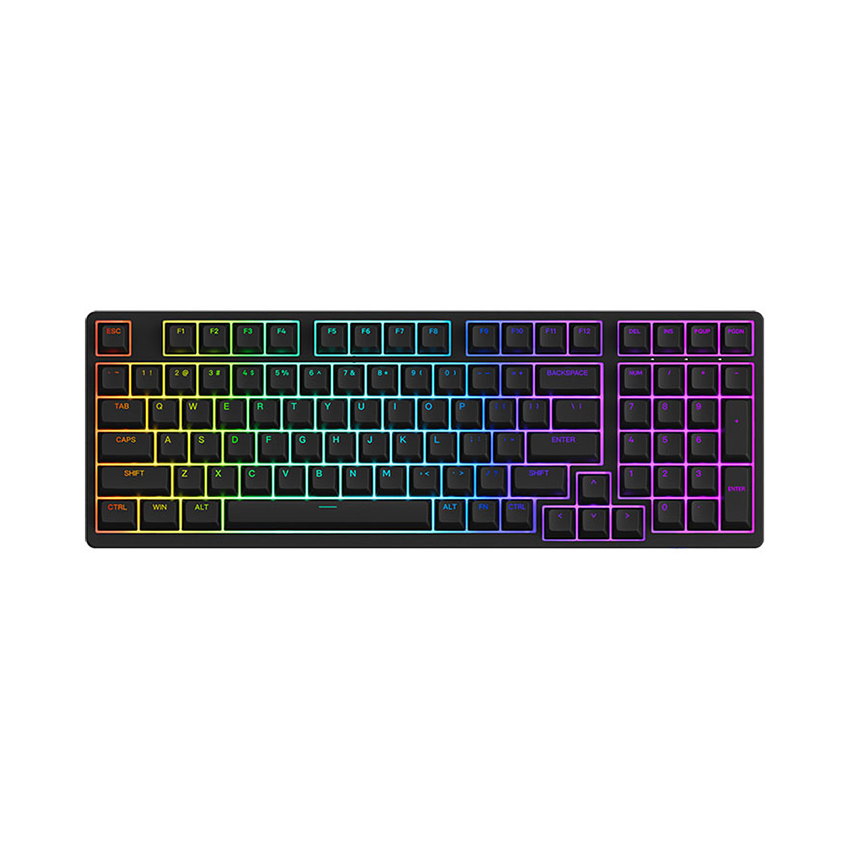 Bàn phím cơ AKKO 3098B Plus Black (Akko switch v3 – Cream Blue Pro)