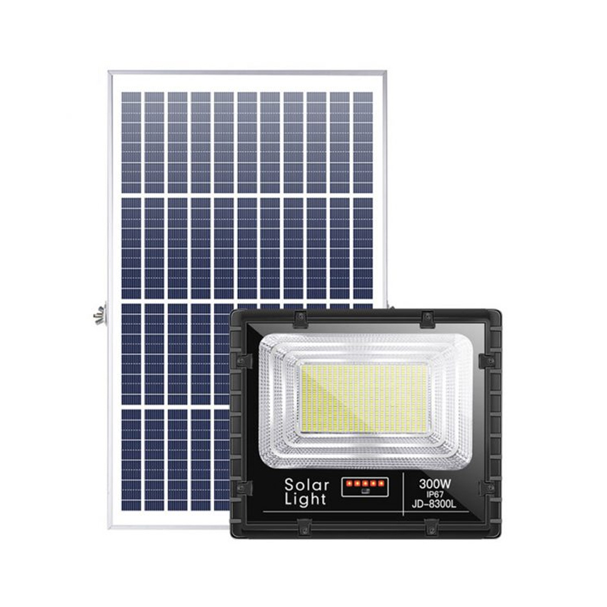 Đèn Năng Lượng Mặt Trời Jindian JD-8300L (300w)