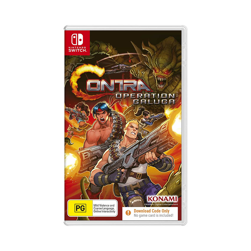 Thẻ Game Nintendo Switch – Contra: Operation Galuga