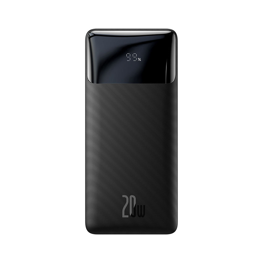 Pin Sạc dự phòng Baseus Bipow Digital Display Power bank 10000mAh 20W Black