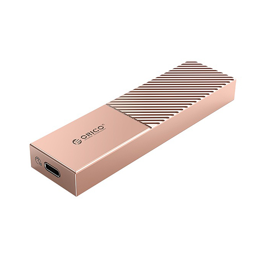 Hộp ổ cứng SSD ORICO M.2 NVME TypeC M206C3-G2-GY Tốc độ 10Gbps Màu Vàng đồng