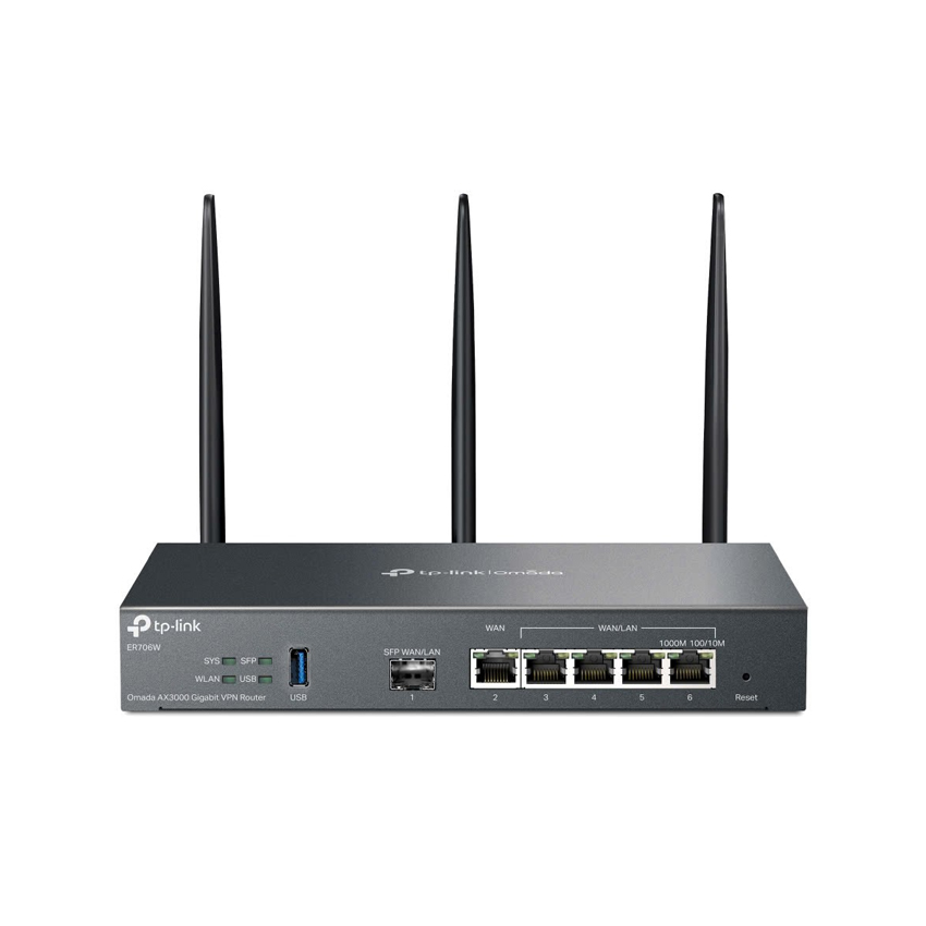 Cân bằng tải Tp-Link ER706W VPN Gigabit Omada – Chuẩn WiFi 6 AX3000