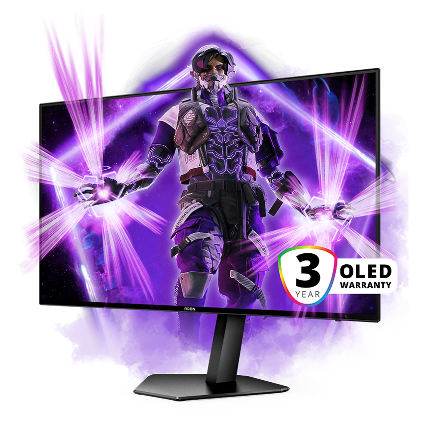 Màn hình AOC AG276QZD2 (26.5 inch/QHD/QD-OLED/240Hz/0.03ms)