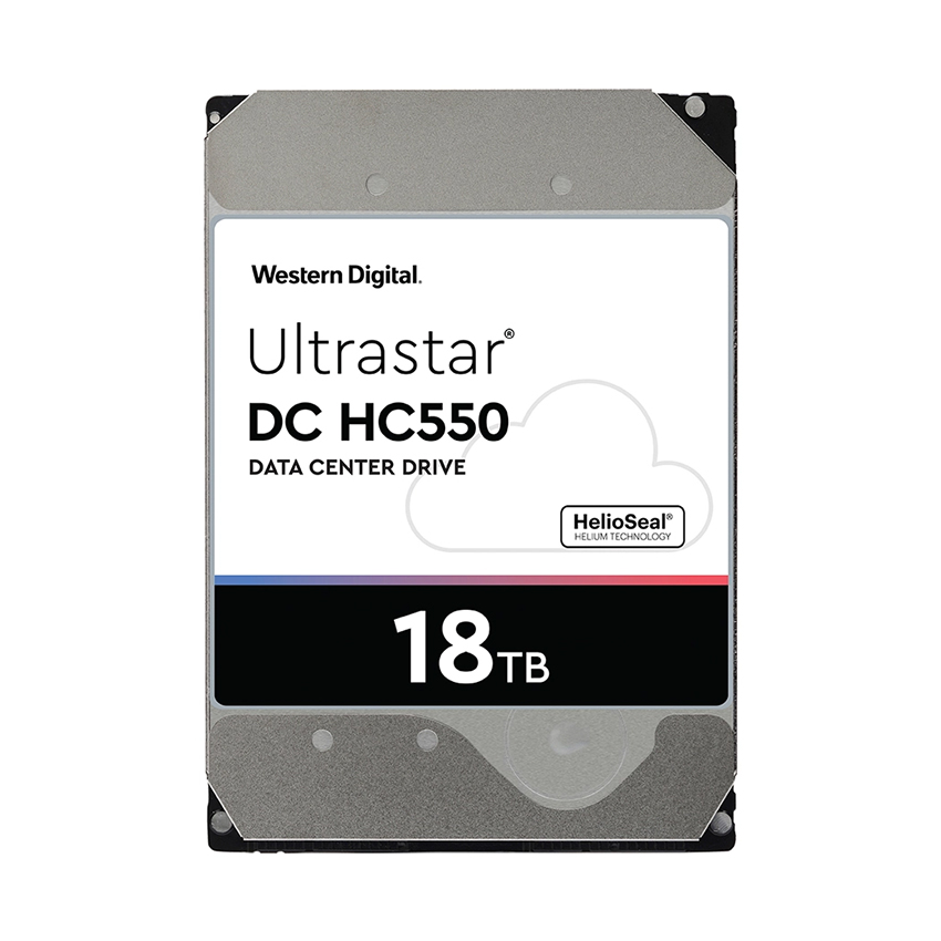 HDD WD Enterprise Ultrastar DC HC550 18TB / 7200 Sata 512MB – WUH721818ALE6L4