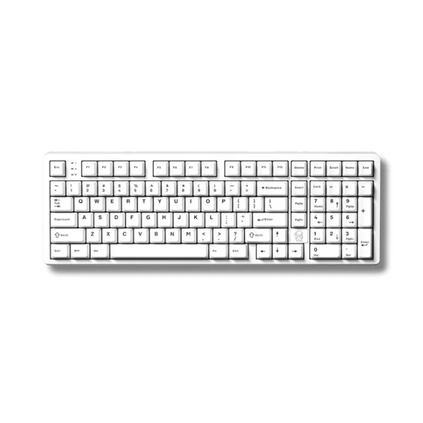 Bàn phím cơ LEOBOG Hi98 (Trắng / White dragon switch)
