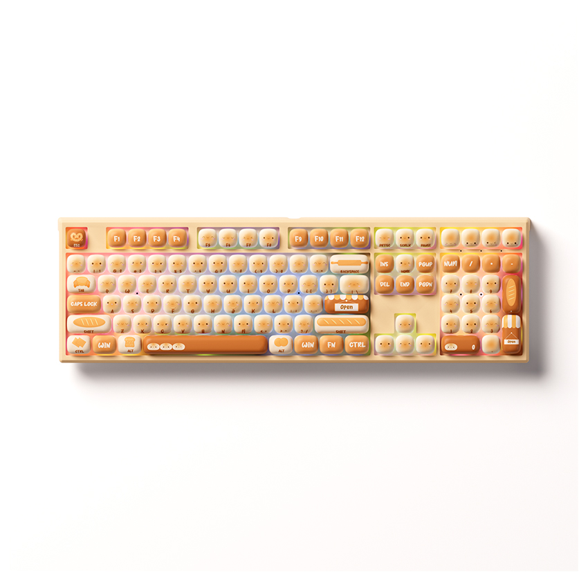 Bàn phím MonsGeek MG108B Bun Wonderland (RGB / Hotswap / Piano Pro SW/ Multi-mode)