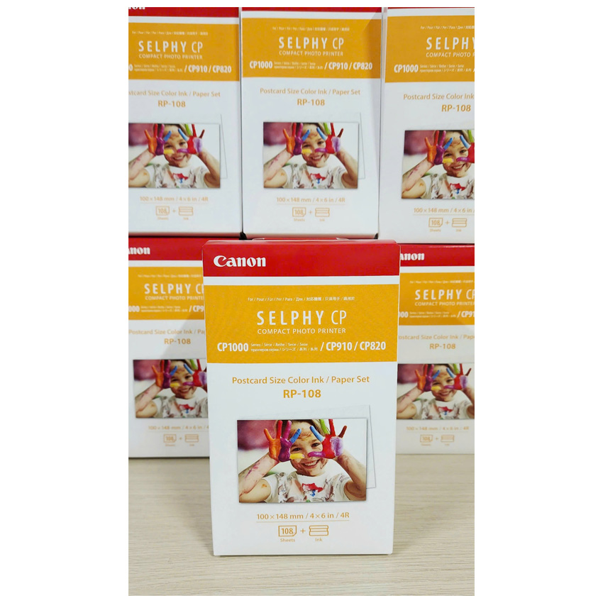 Hộp ruy băng kèm giấy in ảnh RP-108