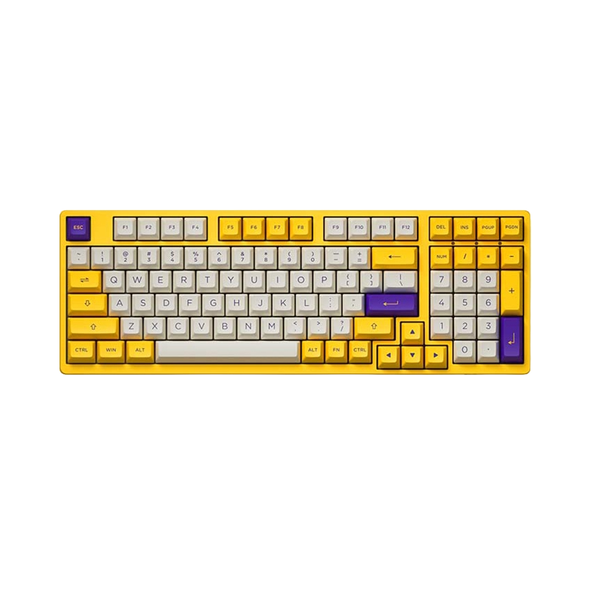 Bàn phím AKKO 3098S Los Angeles V3 Creamy Yellow Pro