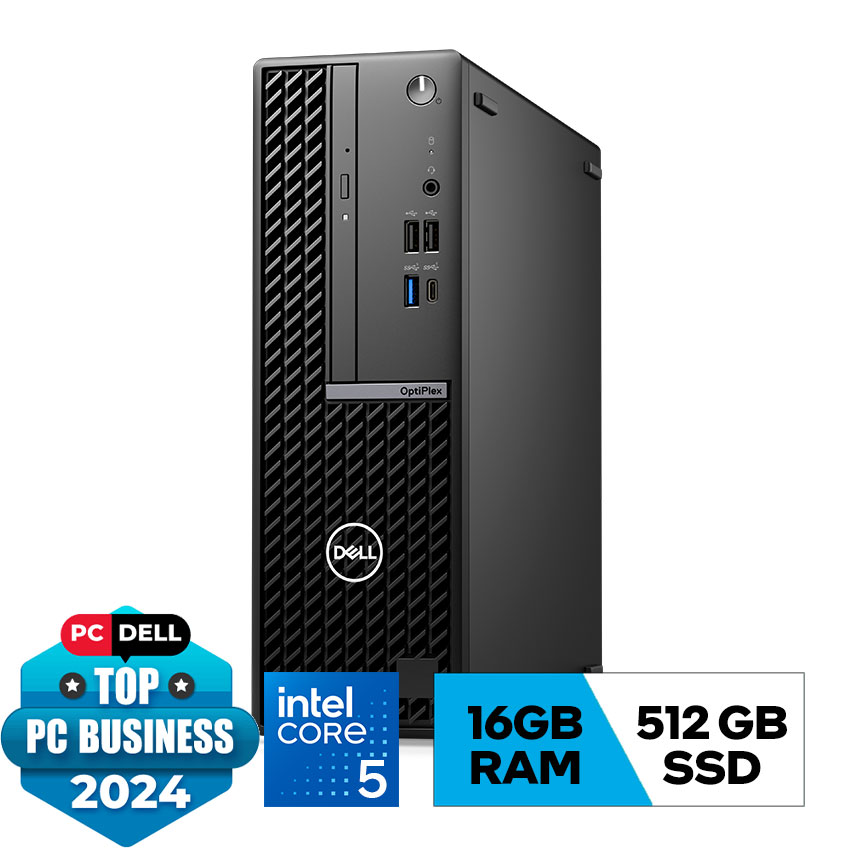 PC Dell Optiplex 7020SFF (i5 – 14500 vPro 16GB RAM DDR5/512GB SSD/ K+M/Win11 Home/Đen) (S7020-14500-16512W)