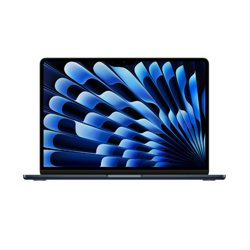 Laptop Apple Macbook Air (MC8K4SA/A) (Apple M3/8C CPU/8C GPU/16GB RAM/256GB SSD/13.6/30W/Mac OS/Midnight) (2024)